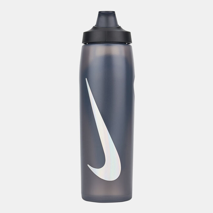 Nike Logo Refuel Squeezable Water Bottle Grey image number 0