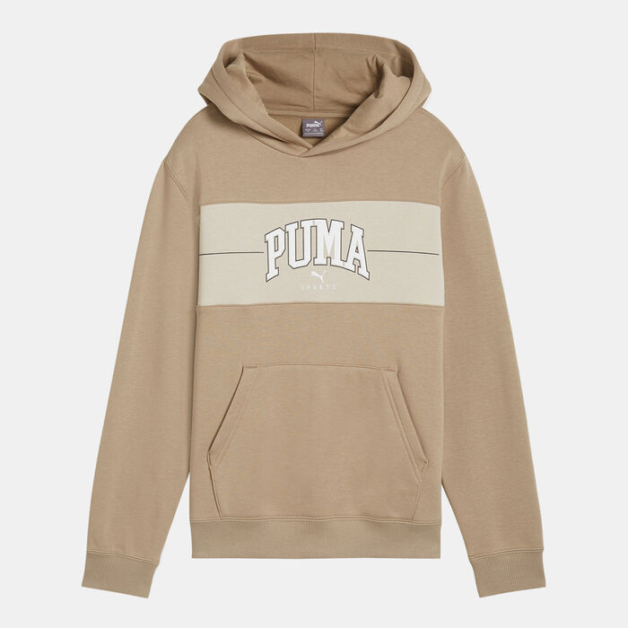 PUMA Kids' Squad Hoodie Beige image number 0
