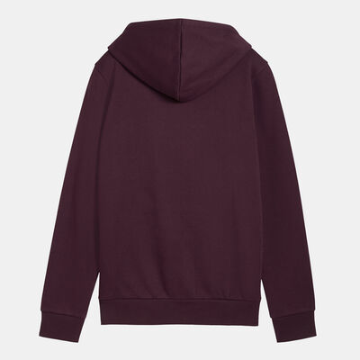 PUMA Women's Essentials+ Metallic Logo Hoodie Red PUMA Women's Essentials+ Metallic Logo Hoodie Red