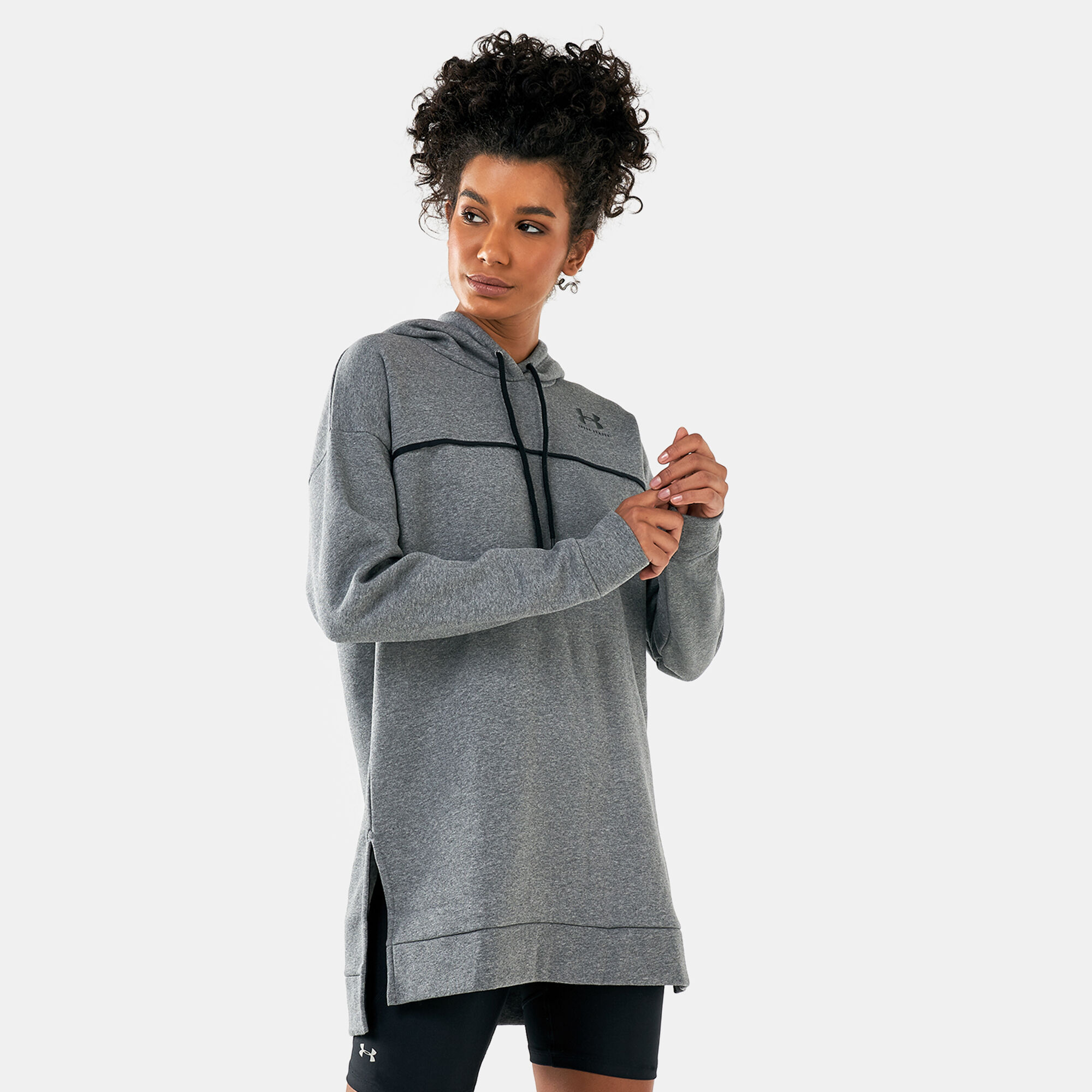 Under armour tunic deals sweatshirt