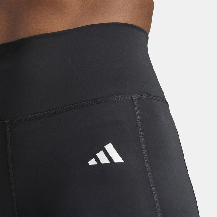adidas Women's Optime Essentials Stay In Play Full-Length Training Leggings Black adidas Women's Optime Essentials Stay In Play Full-Length Training Leggings Black image number 3