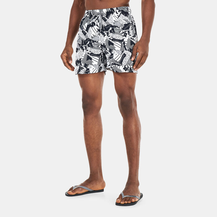 Nike Swim Men's Swim Collage Icon 5-Inch Volley Shorts Black Nike Swim Men's Swim Collage Icon 5-Inch Volley Shorts Black image number 0