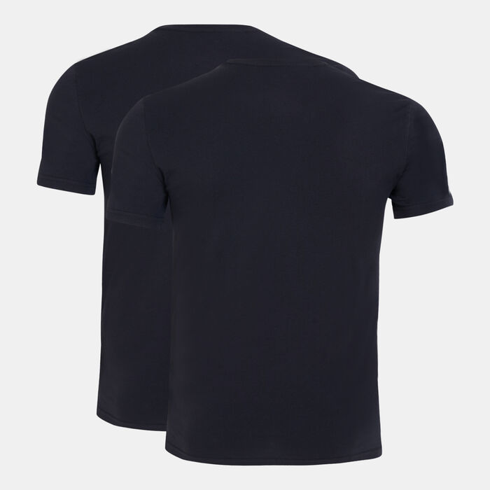 Nike Men's Everyday T-Shirt (2 Pack) Black Nike Men's Everyday T-Shirt (2 Pack) Black image number 4