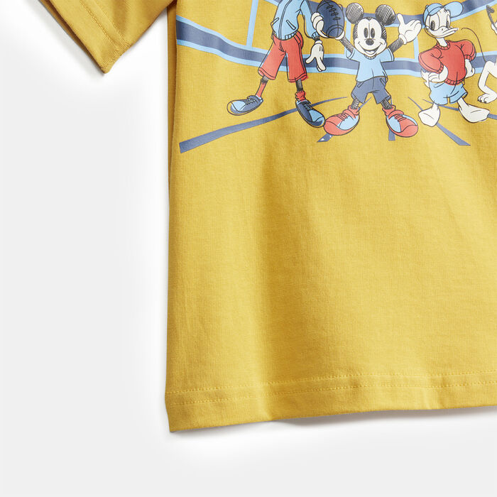 adidas Kids' x Disney Mickey Mouse T-Shirt (Babies and Toddlers) yellow image number 2