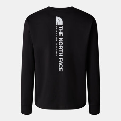 The North Face Kids' Vertical Graphic T-Shirt Black The North Face Kids' Vertical Graphic T-Shirt Black