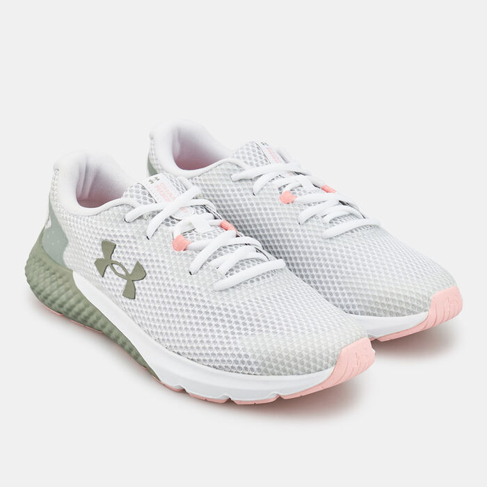 Under Armour Women's UA Charged Rogue 3 Running Shoes White Under Armour Women's UA Charged Rogue 3 Running Shoes White image number 2