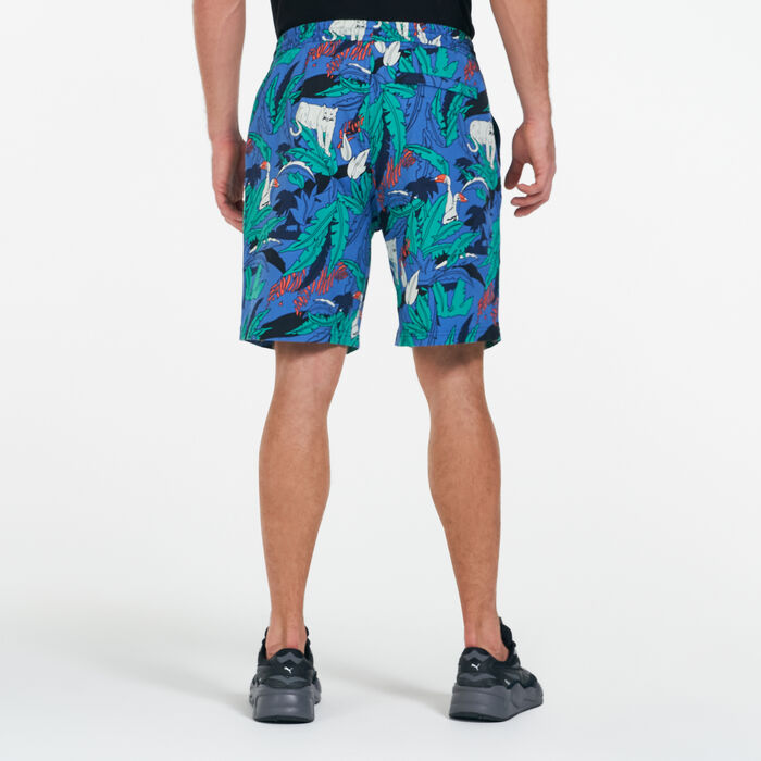 PUMA Men's Classics Graphic Shorts Multi PUMA Men's Classics Graphic Shorts Multi image number 1