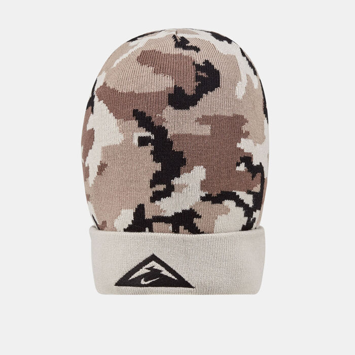 Nike Men’s Dri-FIT Trail Camo Beanie Beige image number 0