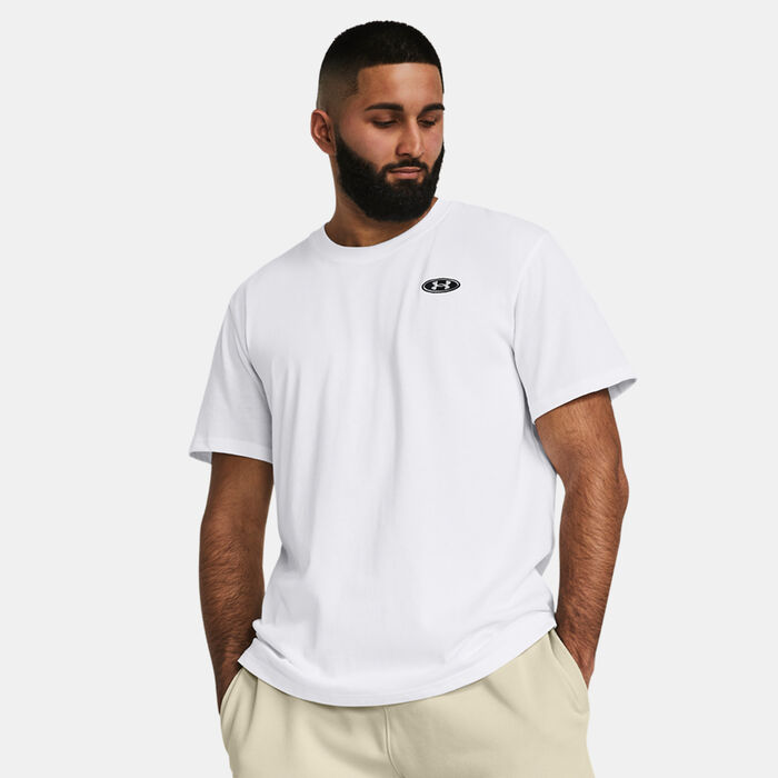 Under Armour Men's Chest Patch T-Shirt White Under Armour Men's Chest Patch T-Shirt White image number 0