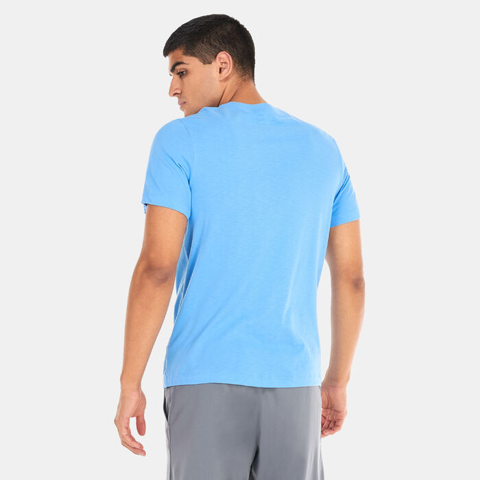 Nike Men's Dri-FIT HBR T-Shirt Blue Nike Men's Dri-FIT HBR T-Shirt Blue image number 1