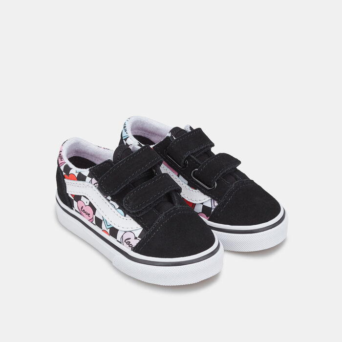 Vans Kids' Candy Hearts Old Skool Unisex Shoe Black Vans Kids' Candy Hearts Old Skool Unisex Shoe Black image number 1