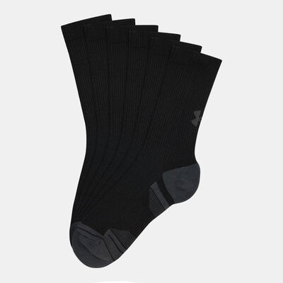 Under Armour Kids' UA Performance Tech Crew Socks (3 Pack) Black Under Armour Kids' UA Performance Tech Crew Socks (3 Pack) Black
