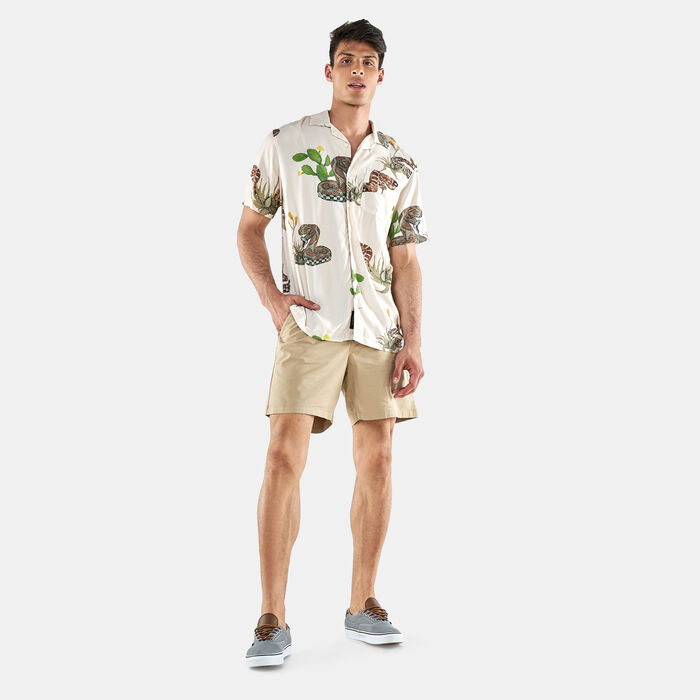 Vans Men's Range Relaxed Elastic Shorts Beige Vans Men's Range Relaxed Elastic Shorts Beige image number 2