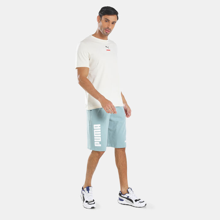 PUMA Men's Power Colourblock 11-inch Shorts Blue image number 2