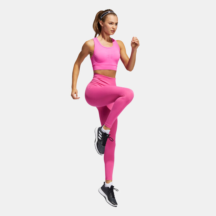 adidas Women's Formotion Sculpt Leggings Pink adidas Women's Formotion Sculpt Leggings Pink image number 2
