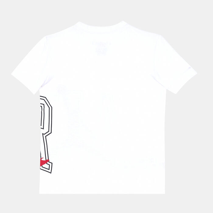 Jordan Kids' Air Rise T-Shirt White Jordan Kids' Air Rise T-Shirt White image number 1
