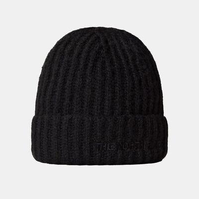 The North Face Fohair Cabin Beanie White