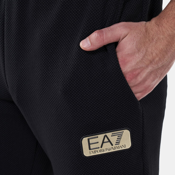 EA7 Emporio Armani Men's Train Gold Label Sweatpants Black EA7 Emporio Armani Men's Train Gold Label Sweatpants Black image number 3
