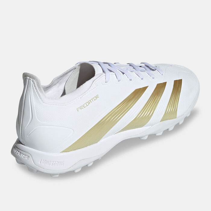adidas Men's Predator League Turf Ground Football Shoes White image number 2