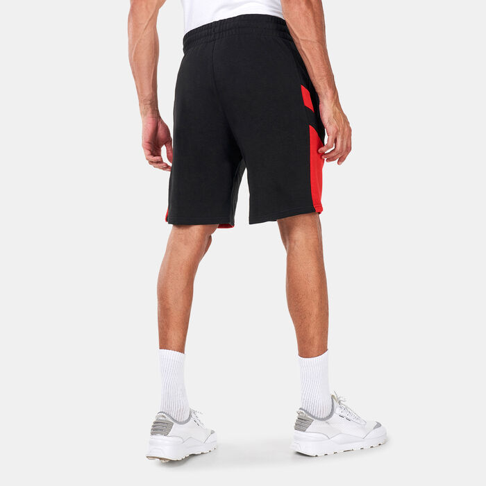 New Era Men's NBA Chicago Bulls Team Shorts Black New Era Men's NBA Chicago Bulls Team Shorts Black image number 1
