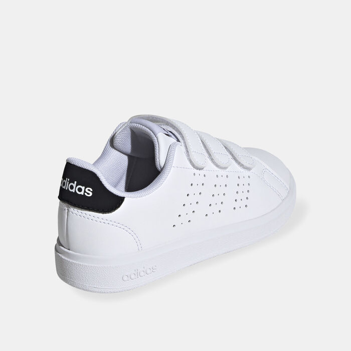 adidas Kids' Advantage Base 2.0 Shoes White image number 2