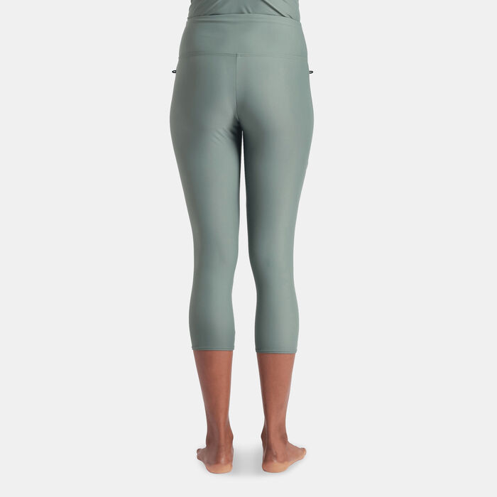 Arena Women's Modesty 3/4 Swimming Leggings Multi Arena Women's Modesty 3/4 Swimming Leggings Multi image number 1
