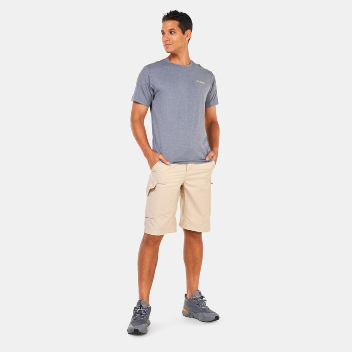 Columbia Men's Tech Trail™ Graphic T-Shirt Grey Columbia Men's Tech Trail™ Graphic T-Shirt Grey image number 2