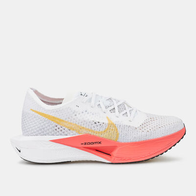 Nike Women's Vaporfly 3 Road Racing Shoes White Nike Women's Vaporfly 3 Road Racing Shoes White