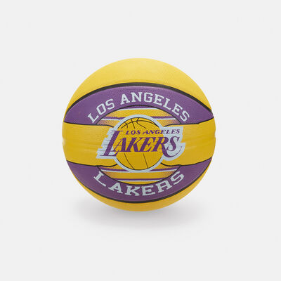 Spalding NBA Team LA Lakers Rubber Basketball Multi