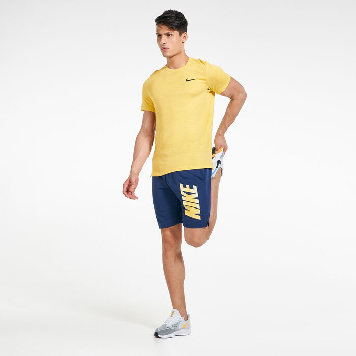 Nike Men's Dri-FIT Graphic Shorts Blue image number 2