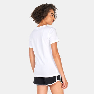 Converse Women's Seasonal Sneaker Inspo T-Shirt White