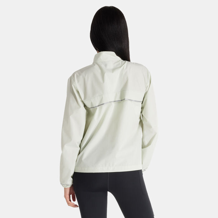 New Balance Women's Sport Essentials Reflective Jacket Green image number 1