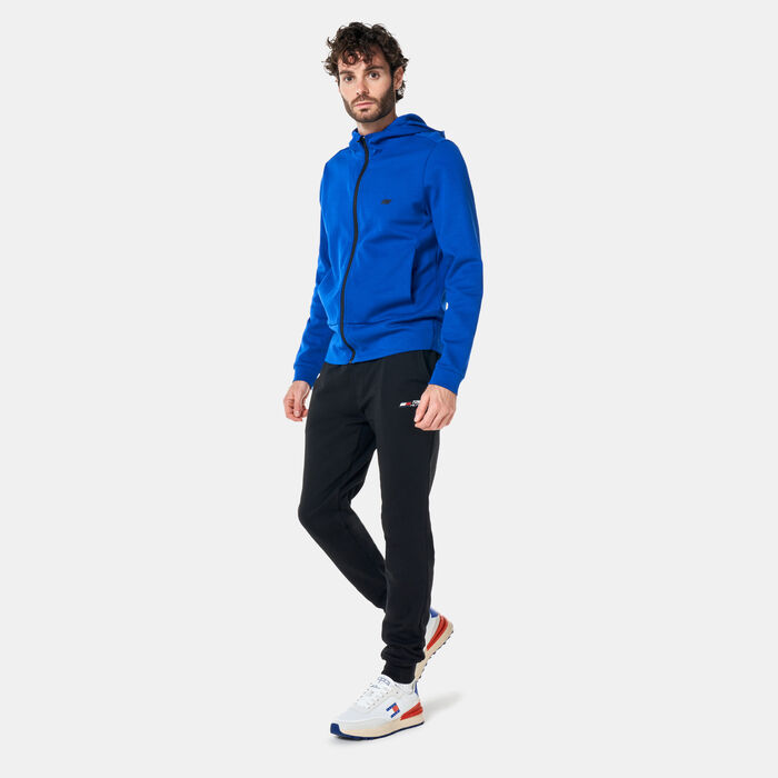 Tommy Hilfiger Men's Essentials Full-Zip Hoodie Blue Tommy Hilfiger Men's Essentials Full-Zip Hoodie Blue image number 2