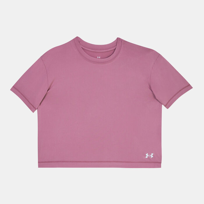 Under Armour Kids' UA Motion T-Shirt Pink Under Armour Kids' UA Motion T-Shirt Pink image number 0