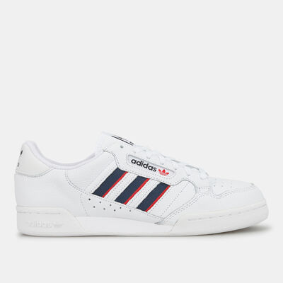 adidas Originals Men's Continental 80 Stripes Shoe White