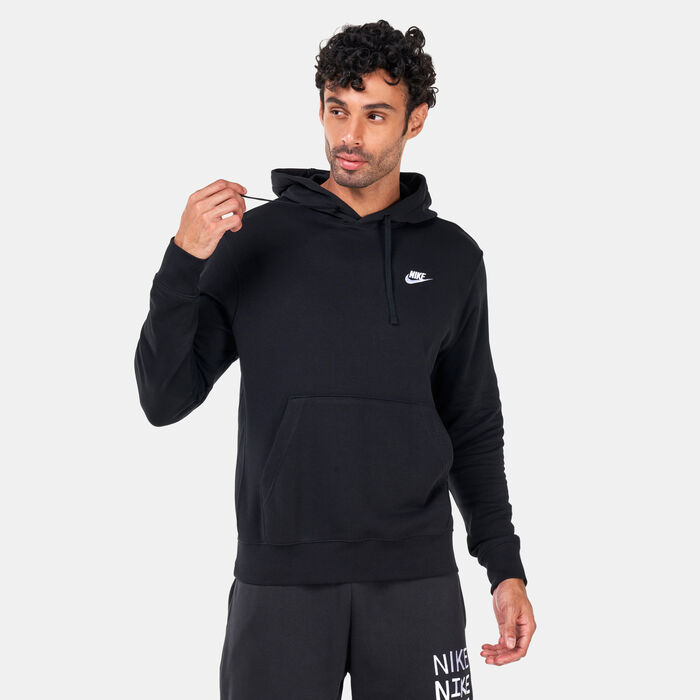 Nike Men's Sportswear Club Hoodie Black Nike Men's Sportswear Club Hoodie Black image number 0