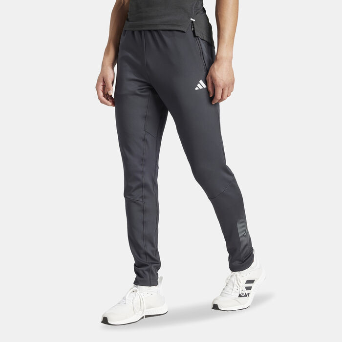 adidas Men's Gym+ Brand Love Training Joggers Black adidas Men's Gym+ Brand Love Training Joggers Black image number 0
