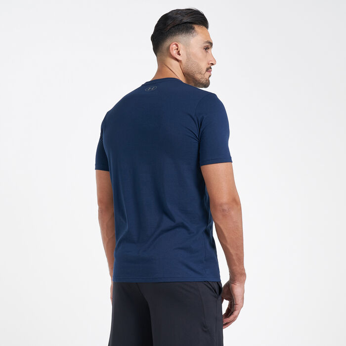 Under Armour Boxed Sportstyle T-Shirt Blue Under Armour Boxed Sportstyle T-Shirt Blue image number 1