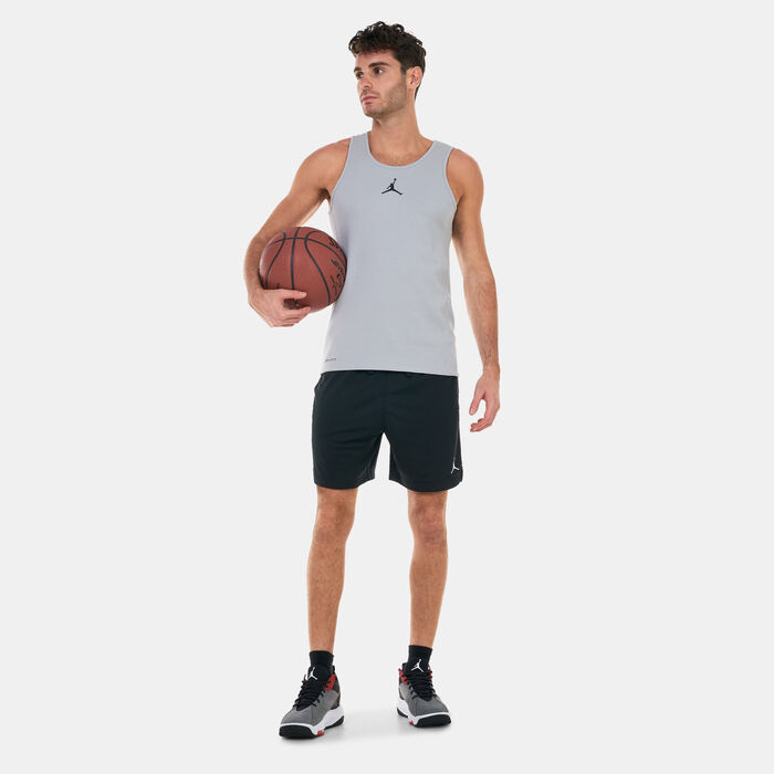 Jordan Men's Sport Dri-FIT Mesh Basketball Shorts Black image number 2