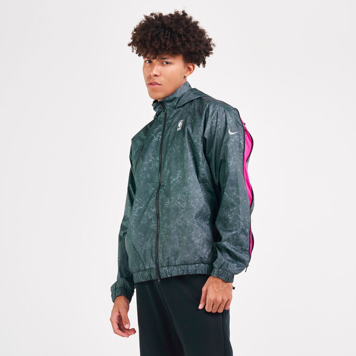 Nike Men's NBA Team 31 Courtside Jacket Grey Nike Men's NBA Team 31 Courtside Jacket Grey image number 0