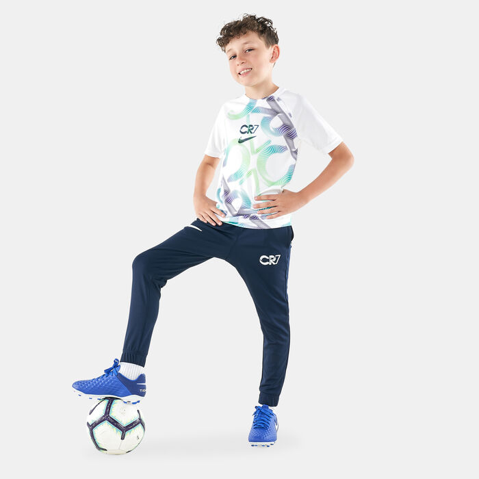 Nike Kids' CR7 Dri-FIT Football Top White Nike Kids' CR7 Dri-FIT Football Top White image number 2