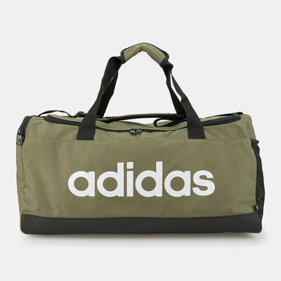 adidas Originals Linear Duffel Bag White adidas Originals Linear Duffel Bag White