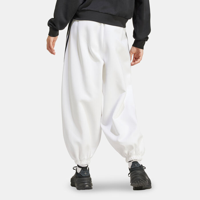 adidas Women's Future Icons 3-Stripes Parachute Pants White adidas Women's Future Icons 3-Stripes Parachute Pants White image number 1
