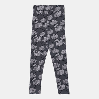 PUMA Kids' ESS+ Blossom Leggings Black