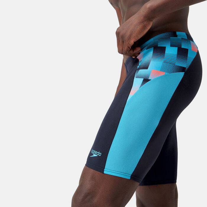 Speedo Men's Endurance+ MAX Splice Swimming Jammers Blue Speedo Men's Endurance+ MAX Splice Swimming Jammers Blue image number 2