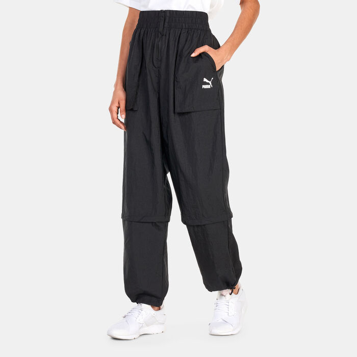 PUMA Women's Dare To Woven Pants Black PUMA Women's Dare To Woven Pants Black image number 0