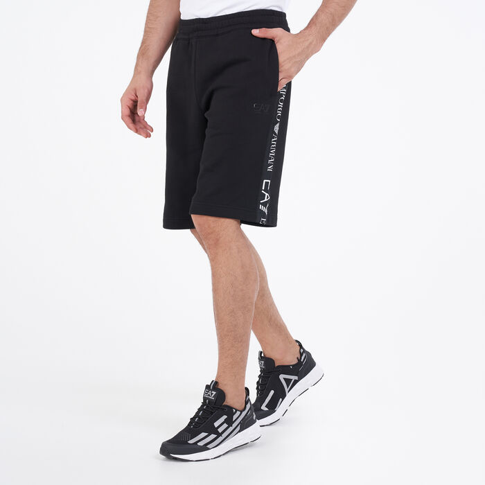 EA7 Emporio Armani Men's Train Logo Series Bermuda Shorts Black image number 0