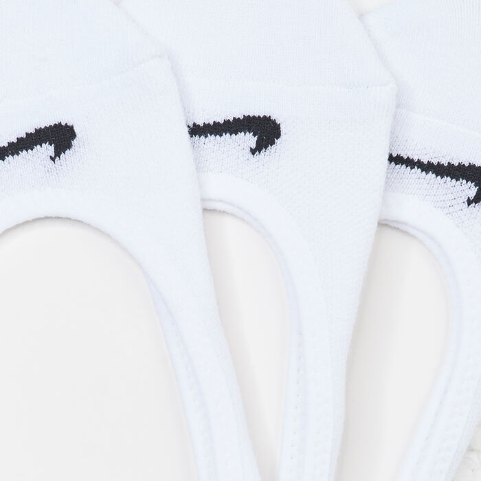 Nike Women's Everyday Lightweight Training No-Show Socks (3 Pairs) White Nike Women's Everyday Lightweight Training No-Show Socks (3 Pairs) White image number 2