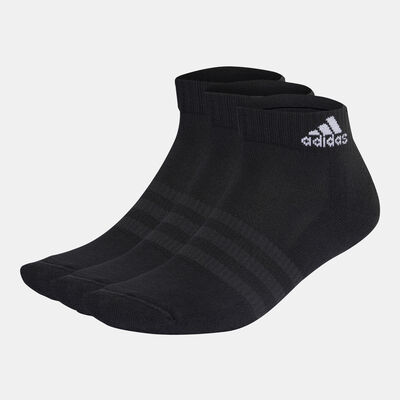 adidas Men's Cushioned Sportswear Ankle Socks (3 Pack) Multi
