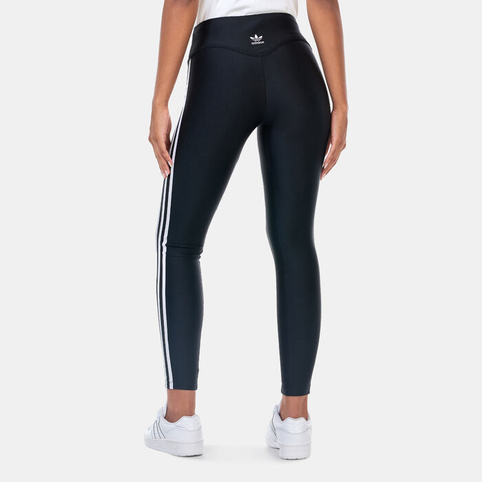 adidas Originals Women's 3-Stripes Leggings Black image number 1
